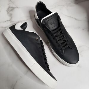 Good Man Brand Black Leather Sneakers Size 11 Low top